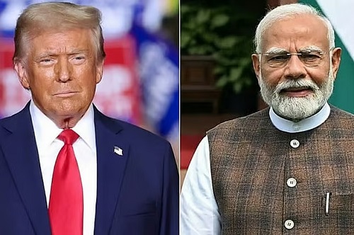 ট্রাম্পের সঙ্গে আলাপ মোদির