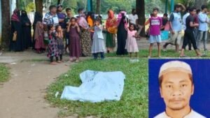 নিখোঁজের ৪ দিন পর মসজিদের ছাদ থেকে ইজিবাইক চালকের মরদেহ উদ্ধার