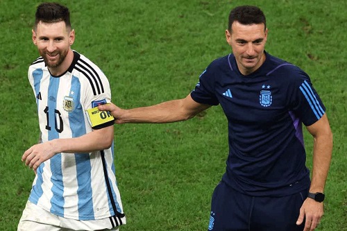 মেসির সিদ্ধান্তেই দৃষ্টি স্কালোনির