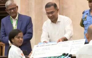 জাতীয় ক্রীড়াবিদদের ক্রীড়া ভাতা প্রদান কার্যক্রমের উদ্বোধন প্রধানমন্ত্রীর