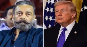 ট্রাম্পকে ‘নিজের চরকায় তেল দেওয়ার’ পরামর্শ কমল হাসানের