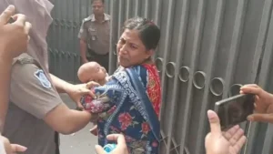 দেড় মাসের শিশুসহ কারাগারে যুব মহিলা লীগ নেত্রী