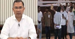 তারেক রহমানের সঙ্গে স্বেচ্ছাসেবক দল ও ছাত্রদলের বৈঠক