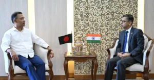 প্রধানমন্ত্রীর সঙ্গে ভারতীয় হাইকমিশনারের সাক্ষাৎ