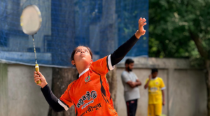 ব্যাডমিন্টনে অপরাজিত চ্যাম্পিয়ন হয়ে জাতীয় পর্যায়ে হুমায়রা