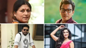বিজেপির রুদ্রনীল-হিরণ এগিয়ে, পিছিয়ে তৃণমূলের রাজ-সায়ন্তিকা