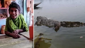 বাগেরহাটে মাজারের দীঘিতে কুমির টেনে নেওয়া শিশুর মরদেহ উদ্ধার
