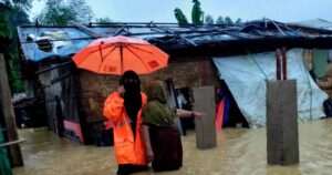উখিয়া–টেকনাফের রোহিঙ্গা ক্যাম্পে তিন দিনে ১০ জনের মৃত্যু, ক্ষতিগ্রস্ত ১৬ হাজার