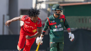 নাহিদ রানার রেকর্ডের ম্যাচে জিম্বাবুয়ের কাছে ২৫ রানে হারল বাংলাদেশ