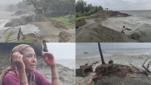 ভাঙনে কুতুবদিয়ায় বাড়ছে ভূমিহীন মানুষের সংখ্যা, আতঙ্কে উপকূলবাসী