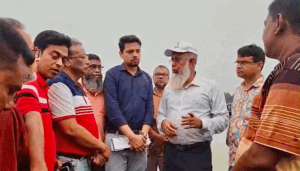 দক্ষিণাঞ্চলের যোগাযোগে প্রস্তাবিত গুরুত্বপূর্ণ চার সেতুর স্থান পরিদর্শনে সেতু সচিব