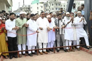 সংস্কার শেষে খুলে দেওয়া হলো কামরাঙ্গীরচর লোহার সেতু