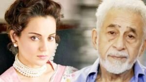 দুর্নীতি বিতর্কে অভিনেতা নাসিরুদ্দিন শাহকে কটাক্ষ কঙ্গনার