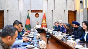 বিনিয়োগ সম্ভাবনা নিয়ে প্রধানমন্ত্রীর সঙ্গে যুক্তরাষ্ট্রের ব্যবসায়ী প্রতিনিধি দলের বৈঠক