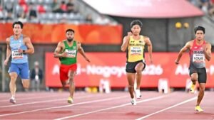 ১০০ মিটার স্প্রিন্টের সেমিফাইনালে বাংলাদেশের ইমরানুর