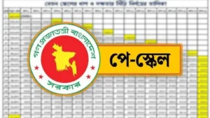 নতুন পে-স্কেলের প্রজ্ঞাপনে কার বেতন কত হলো