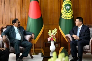 স্পিকারের সাথে চীনের বিদায়ী রাষ্ট্রদূতের সাক্ষাৎ