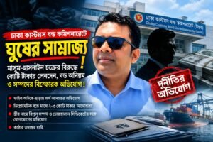 ঢাকা কাস্টমস বন্ড উত্তরে অনিয়মের অভিযোগ, জবাবদিহি নিশ্চিতের দাবি ব্যবসায়ীদের