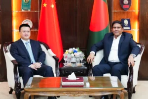 প্রধানমন্ত্রীর প্রতিরক্ষা উপদেষ্টার সঙ্গে চীনের রাষ্ট্রদূতের সৌজন্য সাক্ষাৎ