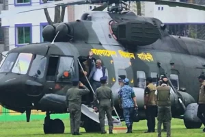 ঠাকুরগাঁওয়ে পৌঁছেছেন রাষ্ট্রপতি মির্জা ফখরুল