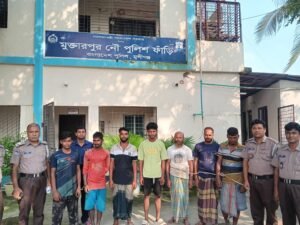ইছামতী খালে অবৈধভাবে মাটি কাটায় গ্রেপ্তার